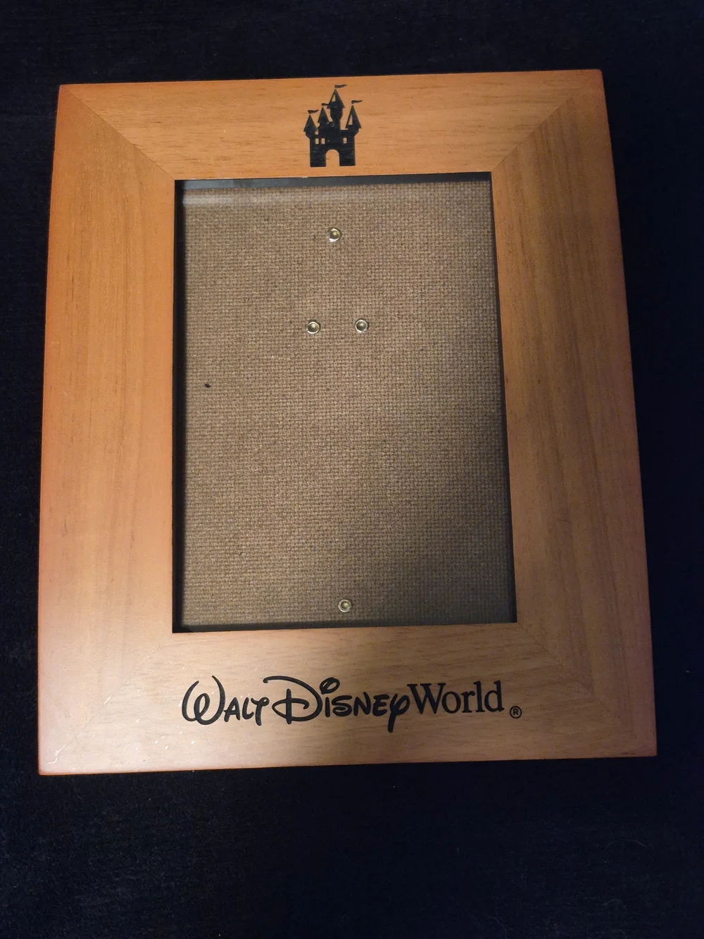 Official Walt Disney World Wooden 5x7 Photo Frame